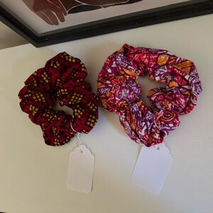 Others Follow Red and Purple Scrunchie Set